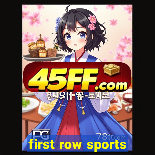first row sports